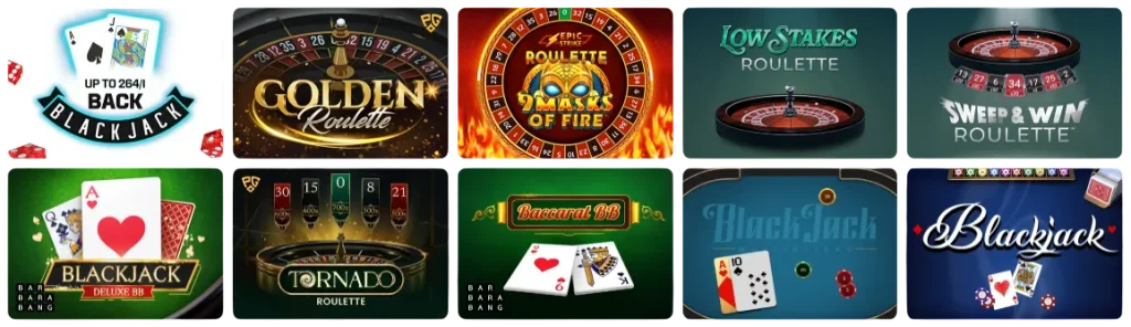 Jeux de Table